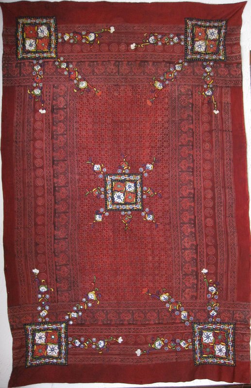 A man's wedding shawl from Sindh, Pakistan