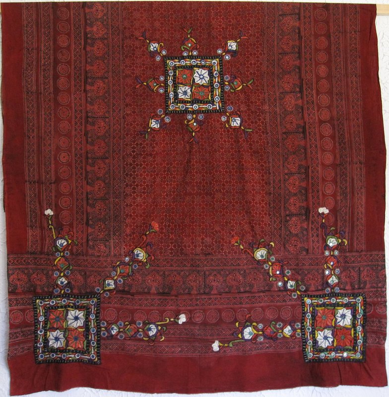 A man's wedding shawl from Sindh, Pakistan