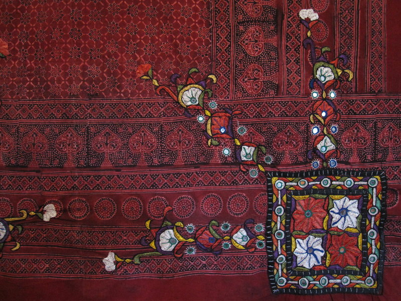 A man's wedding shawl from Sindh, Pakistan