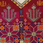 A child's dress front from Gardez, mid 20th century