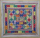 An embroidered Hazara textile from central Afghanistan