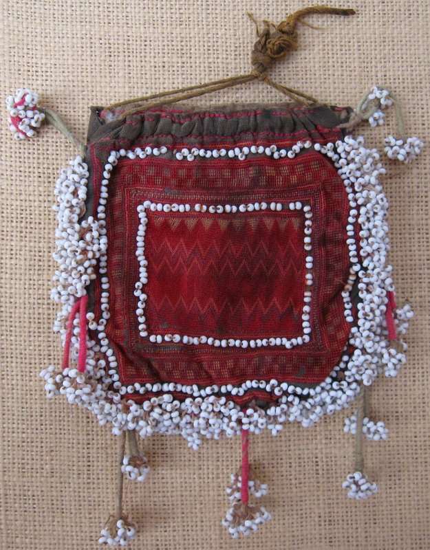 A tobacco pouch from Indus Kohistan, Pakistan