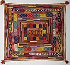 An embroidered cloth from central Afghanistan