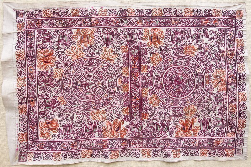 An old Pashtun textile from Ghazni province