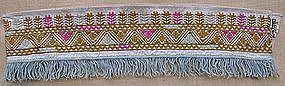 An embroidered textile from Kandahar, Afghanistan