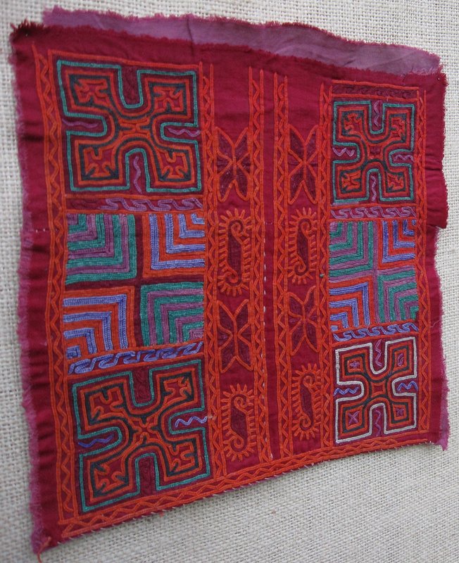 A Pashtun embroidered panel