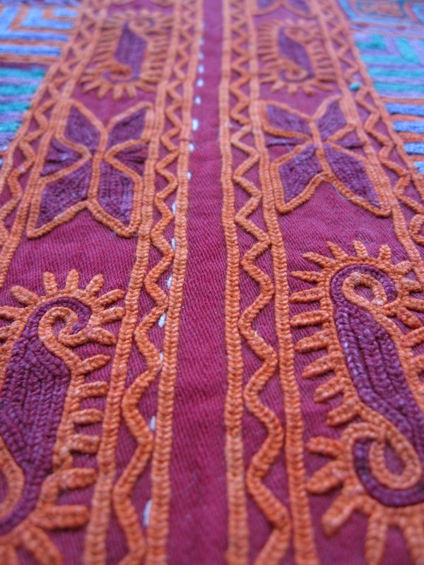 A Pashtun embroidered panel