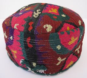 A child's hat from northern Afghanistan - Uzbek