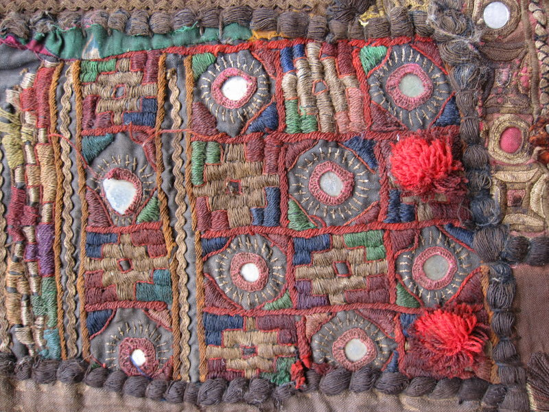 An old patchwork quilt from Sindh province, Pakistan