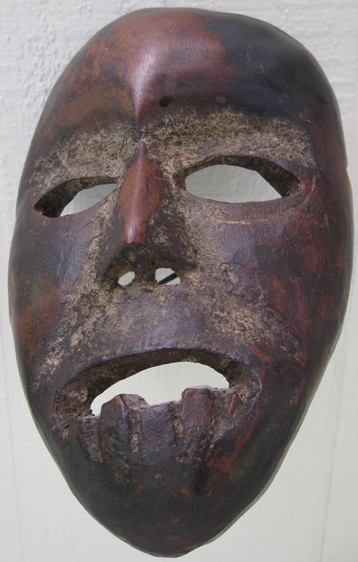 An old shaman's mask from Nepal