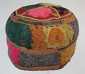 A vintage lady's hat from Bamiyan, Afghanistan