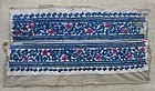 A pair of embroidered dress bands from Afghanistan