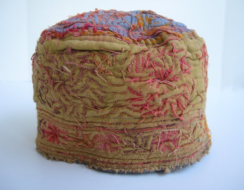 A Hazara lady's hat from Bamiyan province