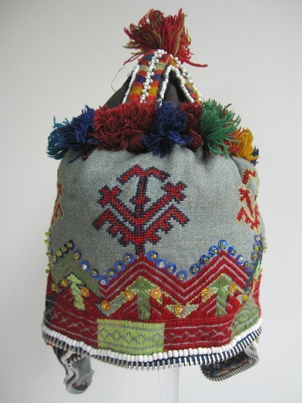 A young child's hat from Indus Kohistan