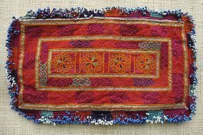 A finely worked beaded purse from Katawaz