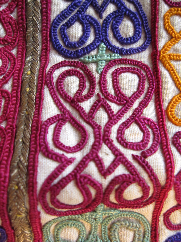 A trifold embroidered wallet from Hazarajat