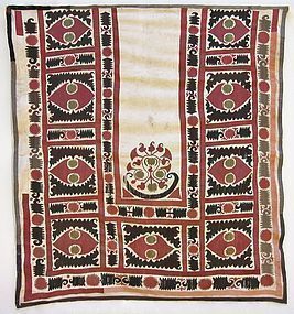 A wedding textile from northern Afghanistan