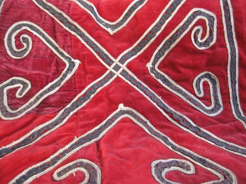 An Embroidered Tent Pole Cover from Northern Afghanistan