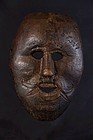 Flat primitive  mask, Himalaya, Nepal