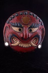 Beautiful Lakhe mask, Nepal,