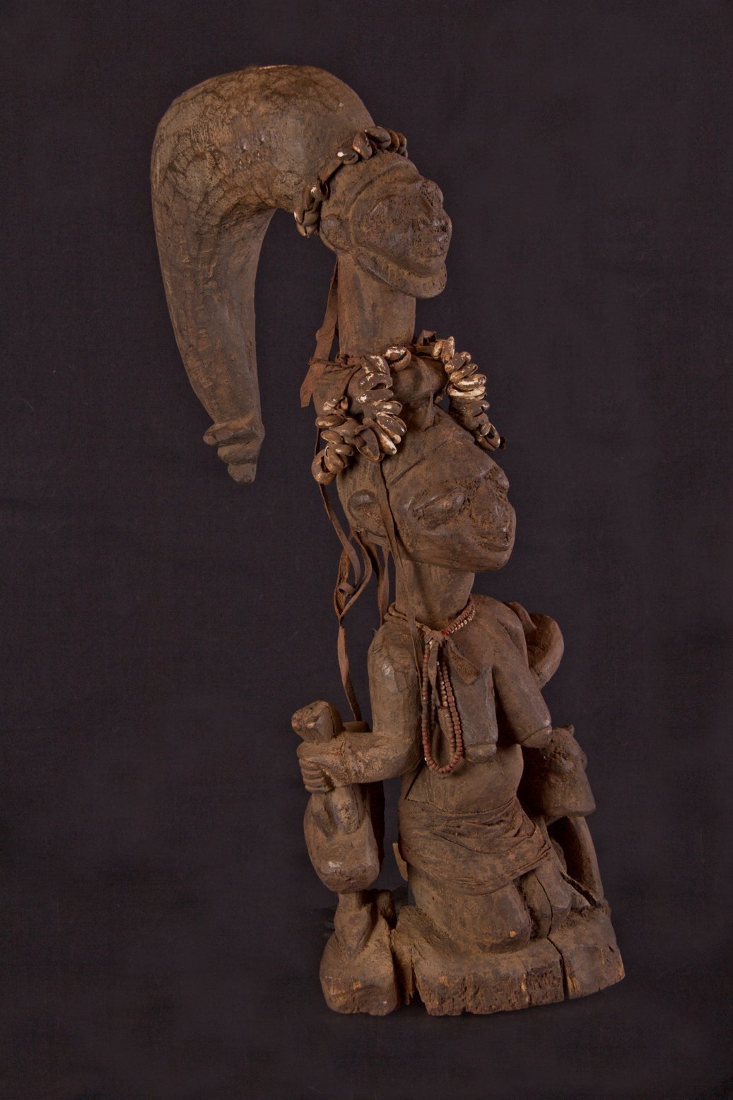Old Yoruba figure, Nigeria, Africa