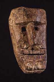 White (Seto mato) face  Mask, Nepal