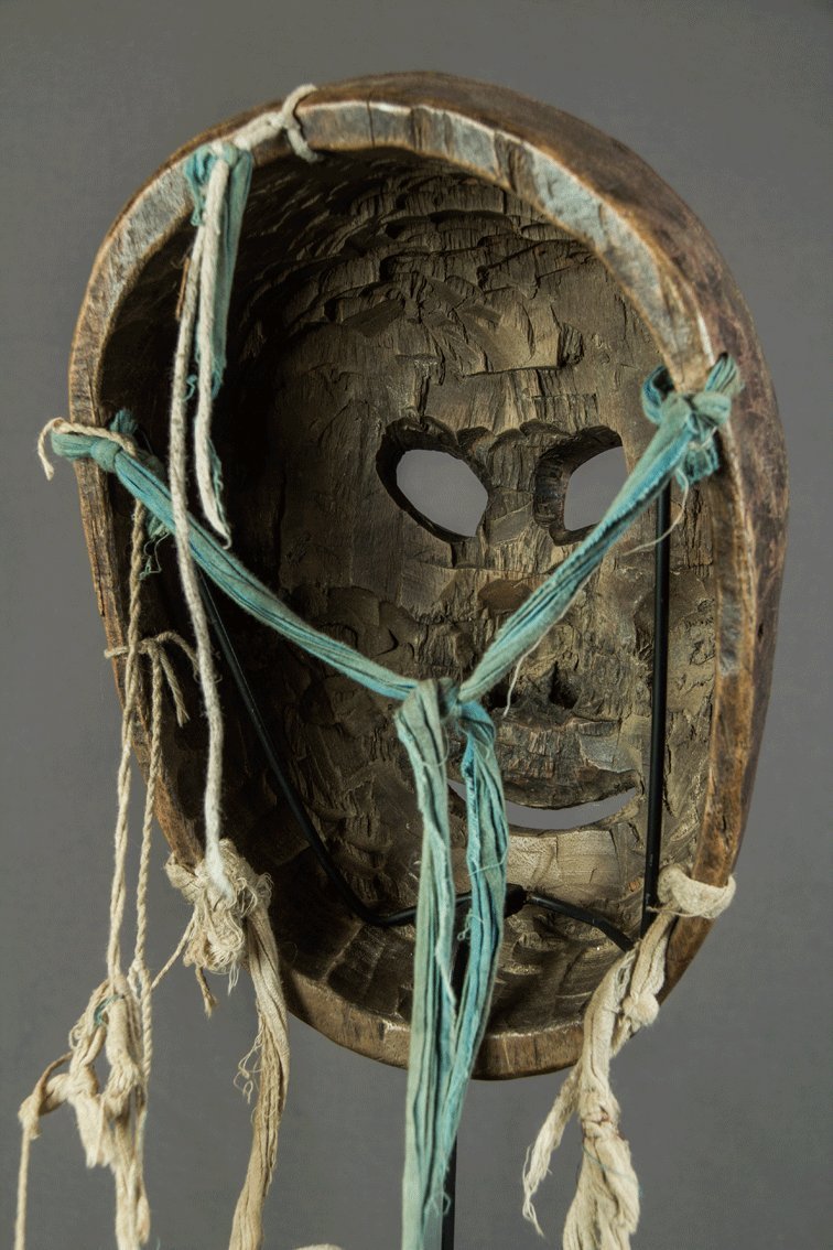 Antique Tibetan mask, Himalaya, Tibet, China