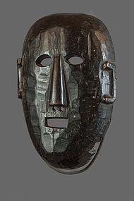 Superb antique  mask, Nepal, himalaya