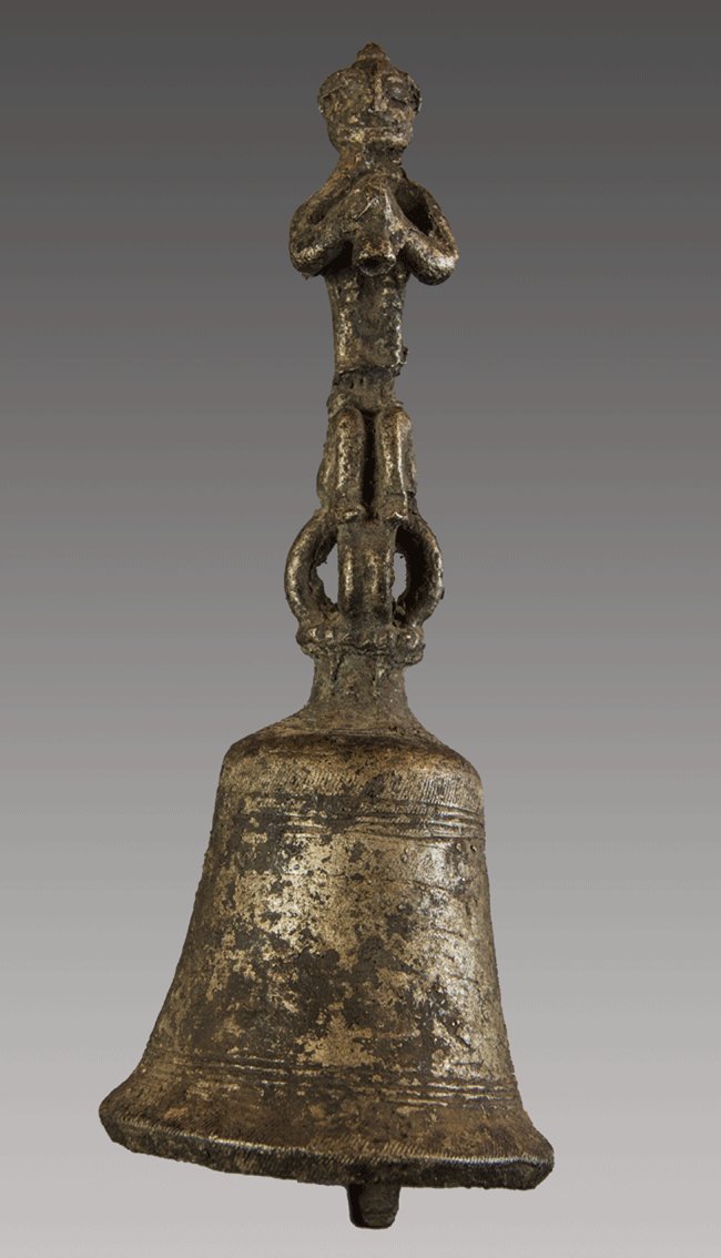 Shaman bell, bronze n°16, Himalaya, Nepal