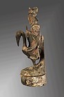 Antique feminine deity from south china minority, China