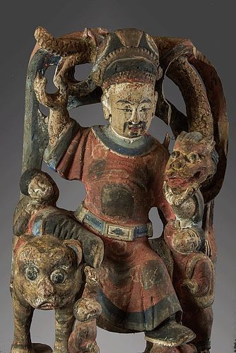 Antique Chinese figure from south minorities, Shen Hsui-Chih, China