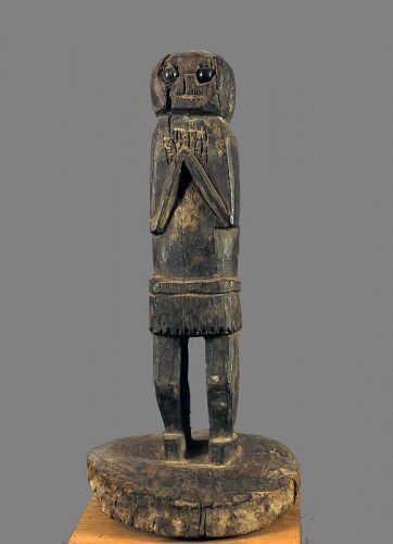 Standing protector, Himalayan primitive figure N°71, Himalaya, Nepal