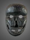 Black skull mask  , india, Nepal