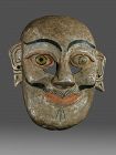 A pair of Buddhist mask, Himalaya, tibet, Nepal