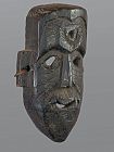 Archaic mompa mask , Himalaya, Nepal, India