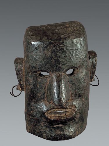 Magar mask with ear ring, Himalaya, Nepal