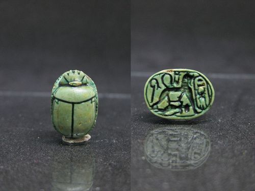 Beautiful Ancient Egyptian Scarab for Amenhotep II