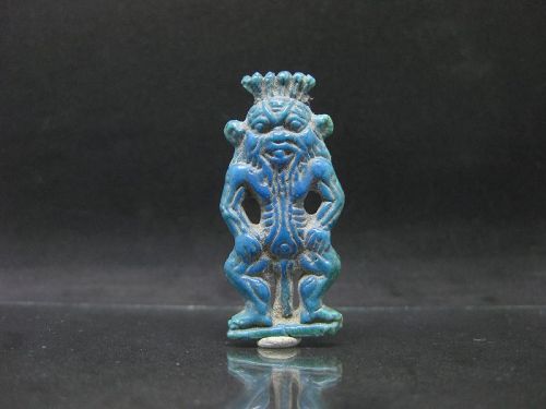 Fantastic and Rare Ancient Egyptian Bes Amulet