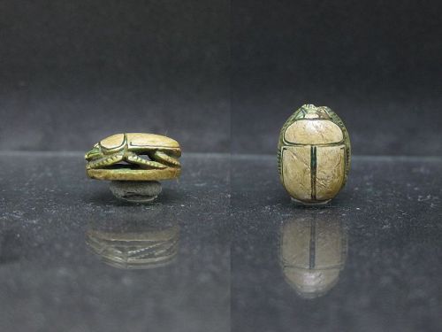 Ancient Egyptian Open-Worked Scarab