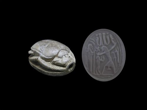 Ancient Egyptian Scarab - 2,4 cm