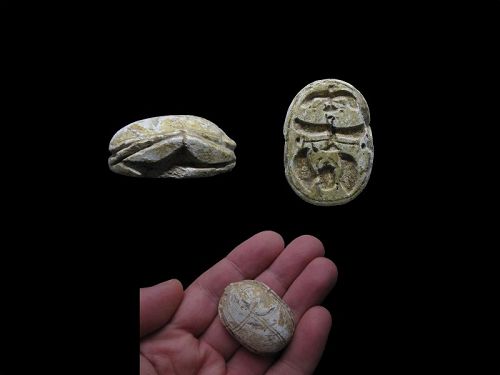 Large Ancient Egyptian Scarab - ca. 3,8 cm