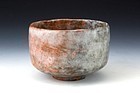 A Charming Akaraku Chawan by Kato Ryusei