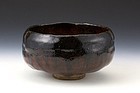 Very Unique Badarai Raku-yaki Chawan