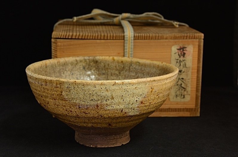 A Large, Finely Crafted ki-Seto Chawan of Considerable Age