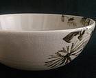 Porcelain Bowl with Hand-Painted Chrysanthemums by Seifu Yohei IV