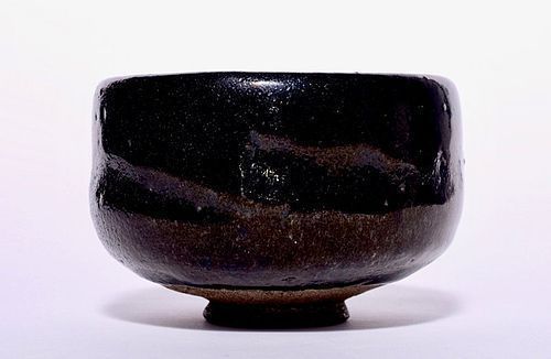 An Antique Raku Chawan with Period Box