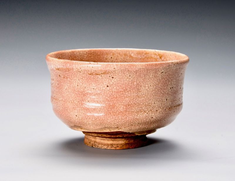 Kyo-ware Tea Bowl by Kanpu Kawanabe