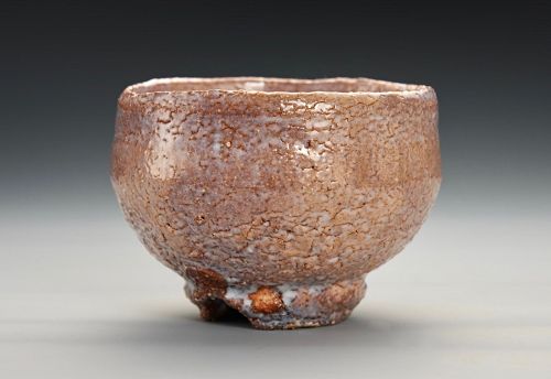 A Hagi Tea Bowl by Yoshida Shuen