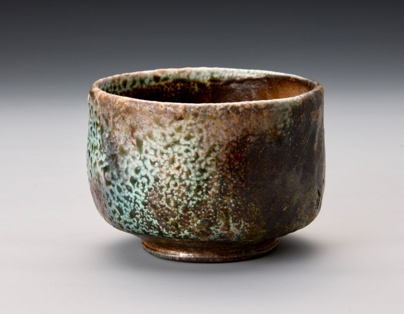 Hishoku Nanban-yaki Tea Bowl by Sakuchi Ensen