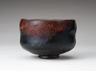 A Rare Tamamizu Tea Bowl by Famed Raku Potter Ichigen (1662 - 1722)